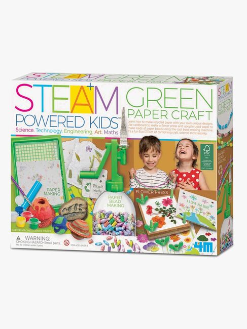 4M STEAM Powered Kids Eksperimentsæt Papir-krea