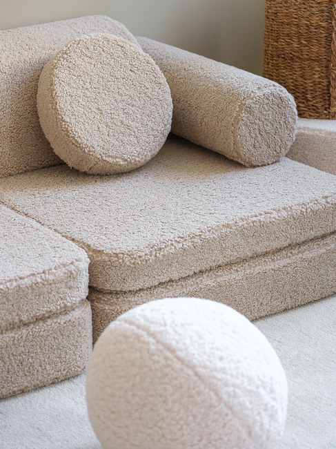 Wigiwama Play Bygbar Sofa 272x156 cm, Biscuit