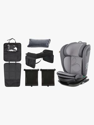 Beemoo Reform ISOFIX Autostol inkl. Tilbehør, Mineral Grey