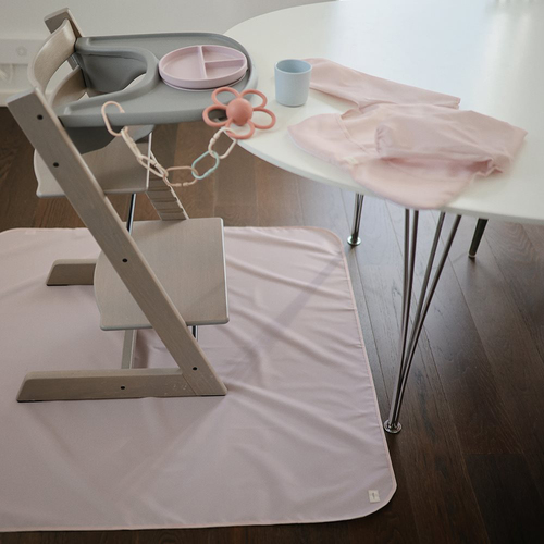 Mushie Gulvbeskyttelse til Højstol, Blush