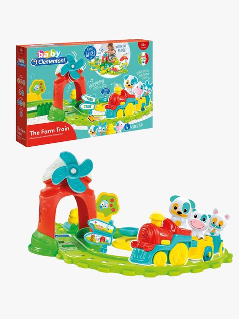 Clementoni Baby Interaktiv Tog med Bondegårdsdyr