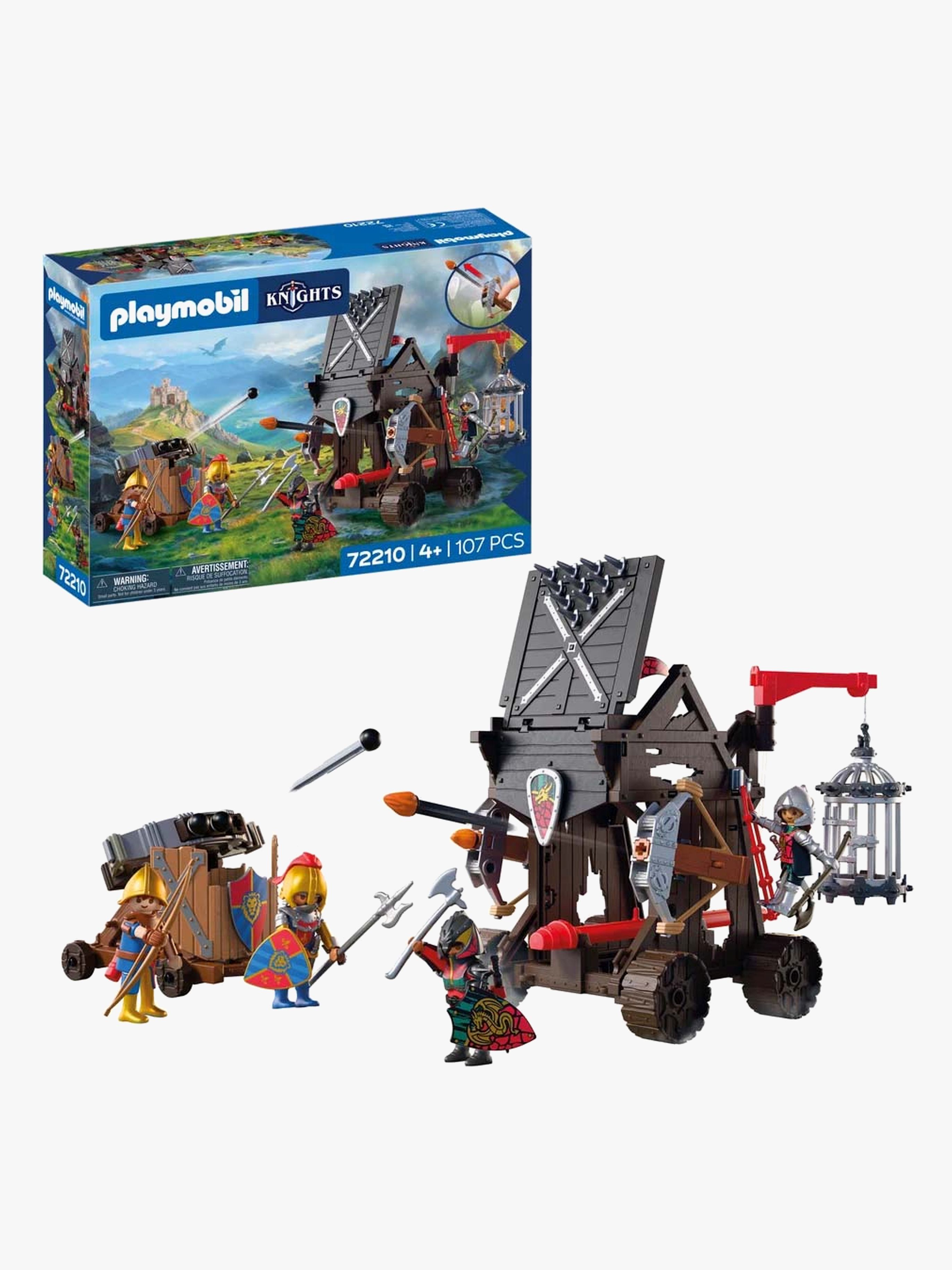 Playmobil Knights 72210 Playmobil Knights Drageriddere Med Angrebstårn