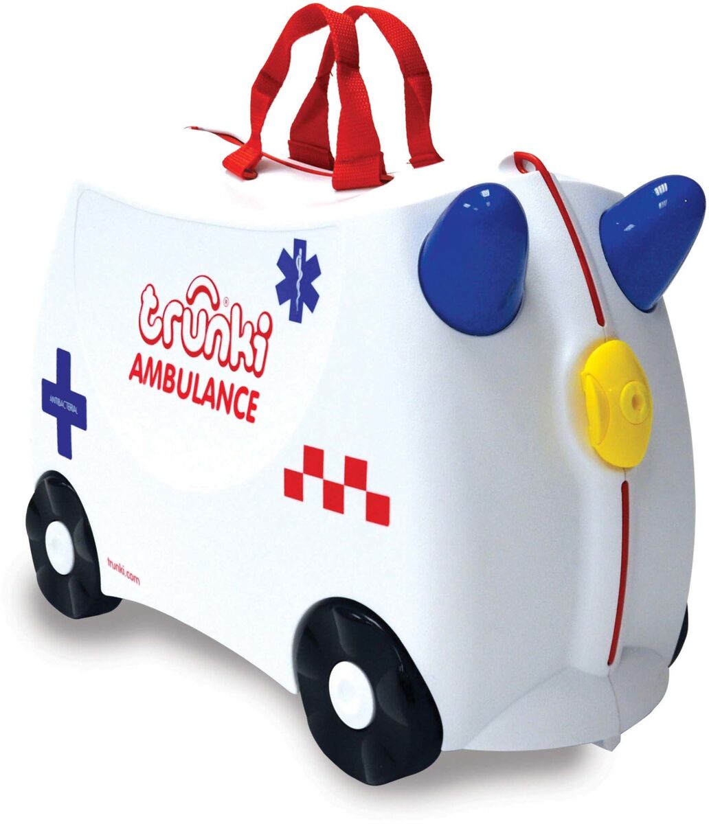 Trunki Abbie The Ambulance Rejsetaske 18L, White