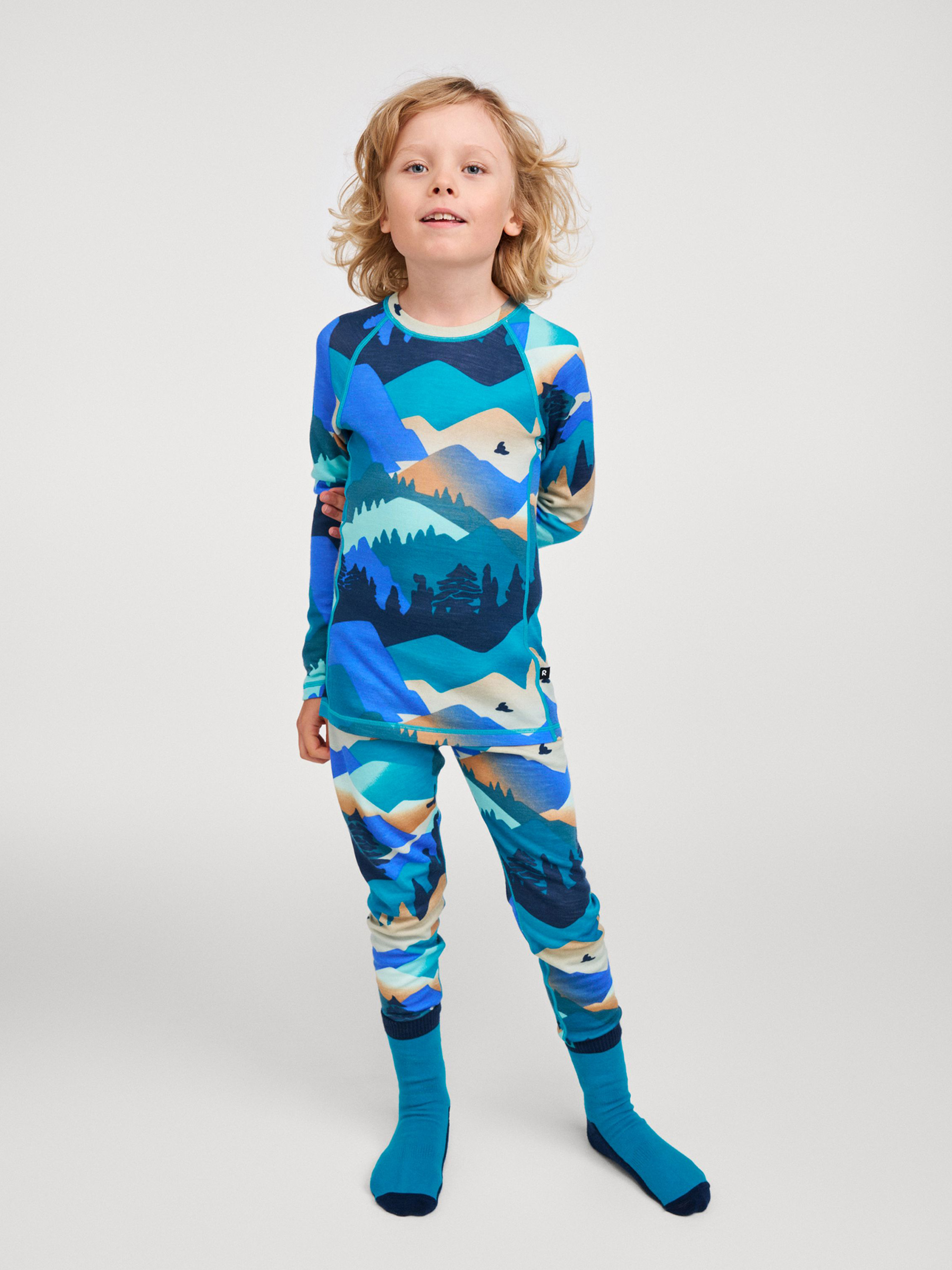Reima Taitoa Uldundertøj, Navy, 100