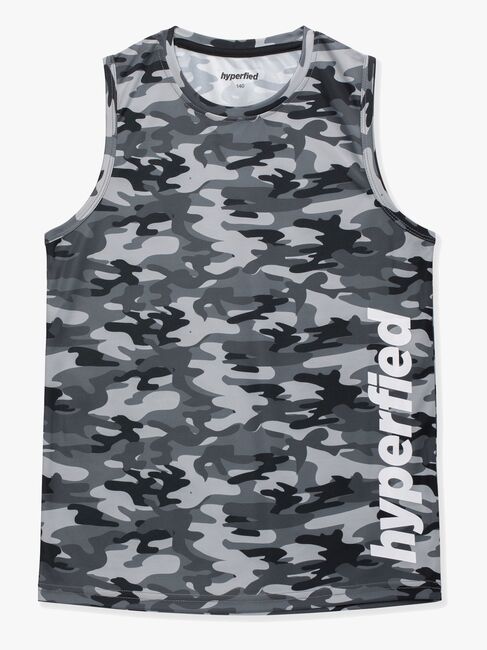 Hyperfied Bounce Tank Top 3-pak, Black/Camo Black/Koi