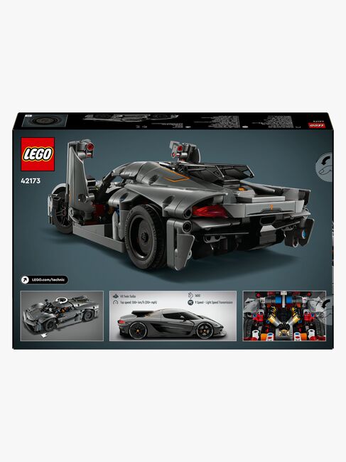 LEGO Technic 42173 Koenigsegg Jesko Absolut-hyperbil – grå