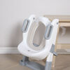 Beemoo CARE Assist Toiletsæde med Stige, Grey/White