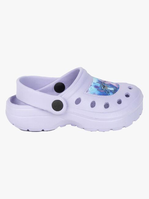 Disney Stitch Clogs, Lys lilla