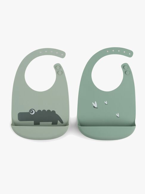 Done By Deer Silikone Hagesmæk 2-Pak, Green