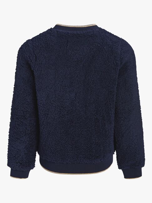 Petite Chérie Atelier Vienna Fleecetrøje, Navy