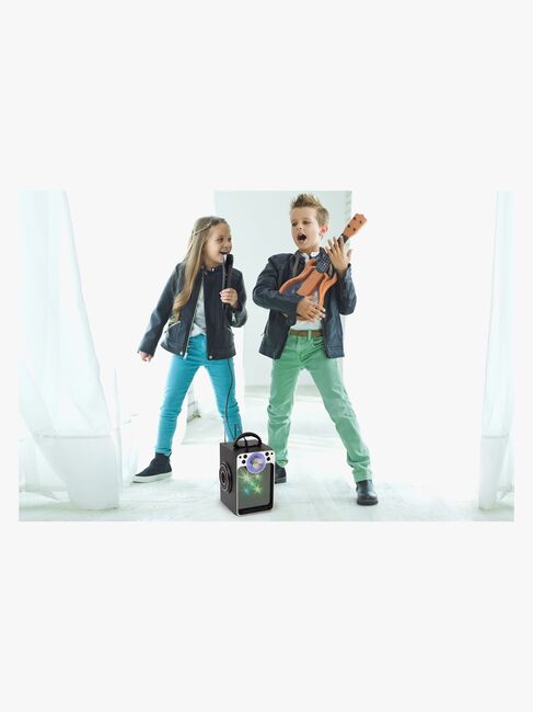 STARS Karaokemaskine med Lys, Sort