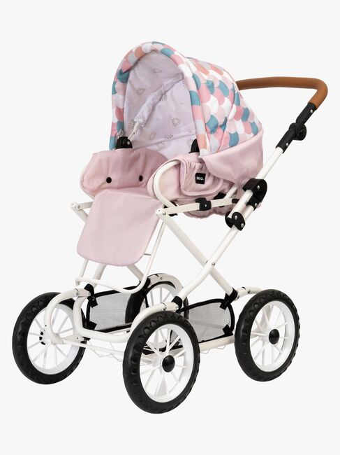 BRIO 24891375 Dukkevogn Kombi, Lyserød