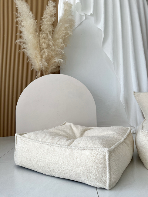 Alice & Fox MISTY Puf, Cremefarvet