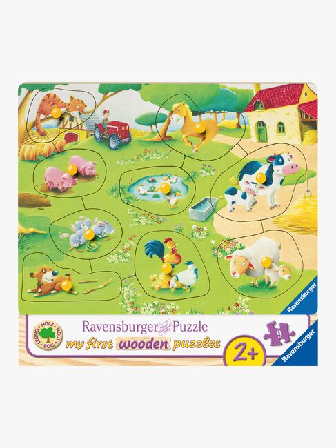 Ravensburger Knoppuslespil Bondegård 9 Brikker