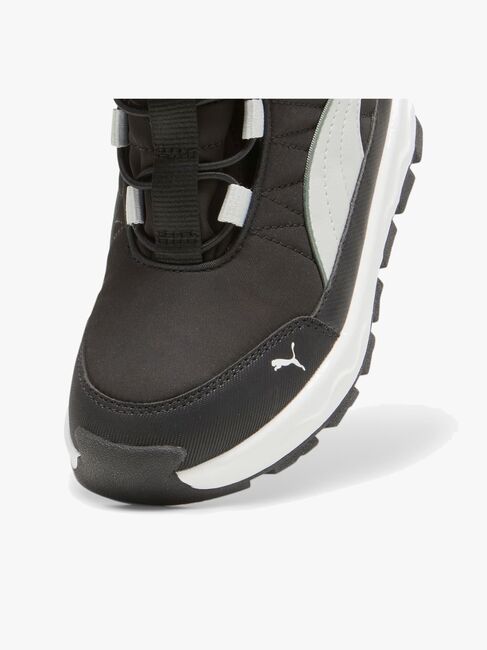 Puma Evolve Puretex AC PS Vinterstøvler, Black/Ash Grey/White