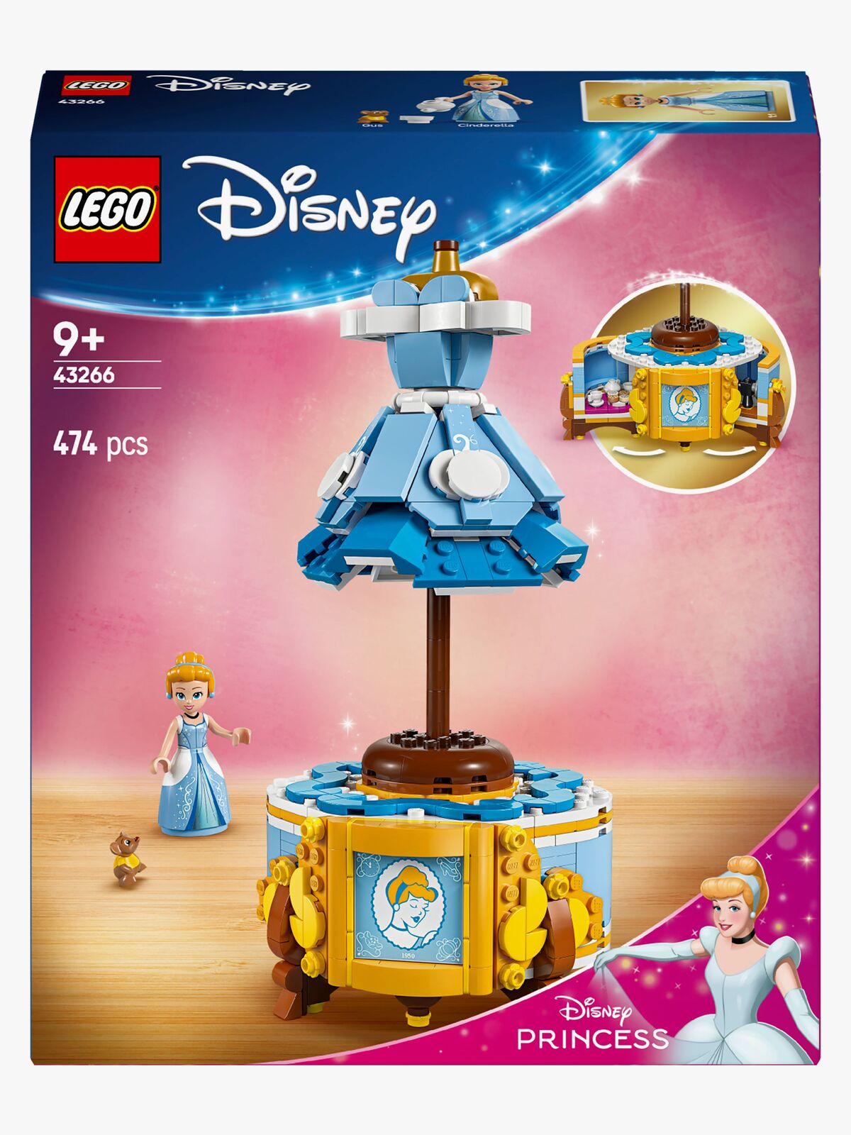 LEGO Disney Princess 43266 Askepots kjole