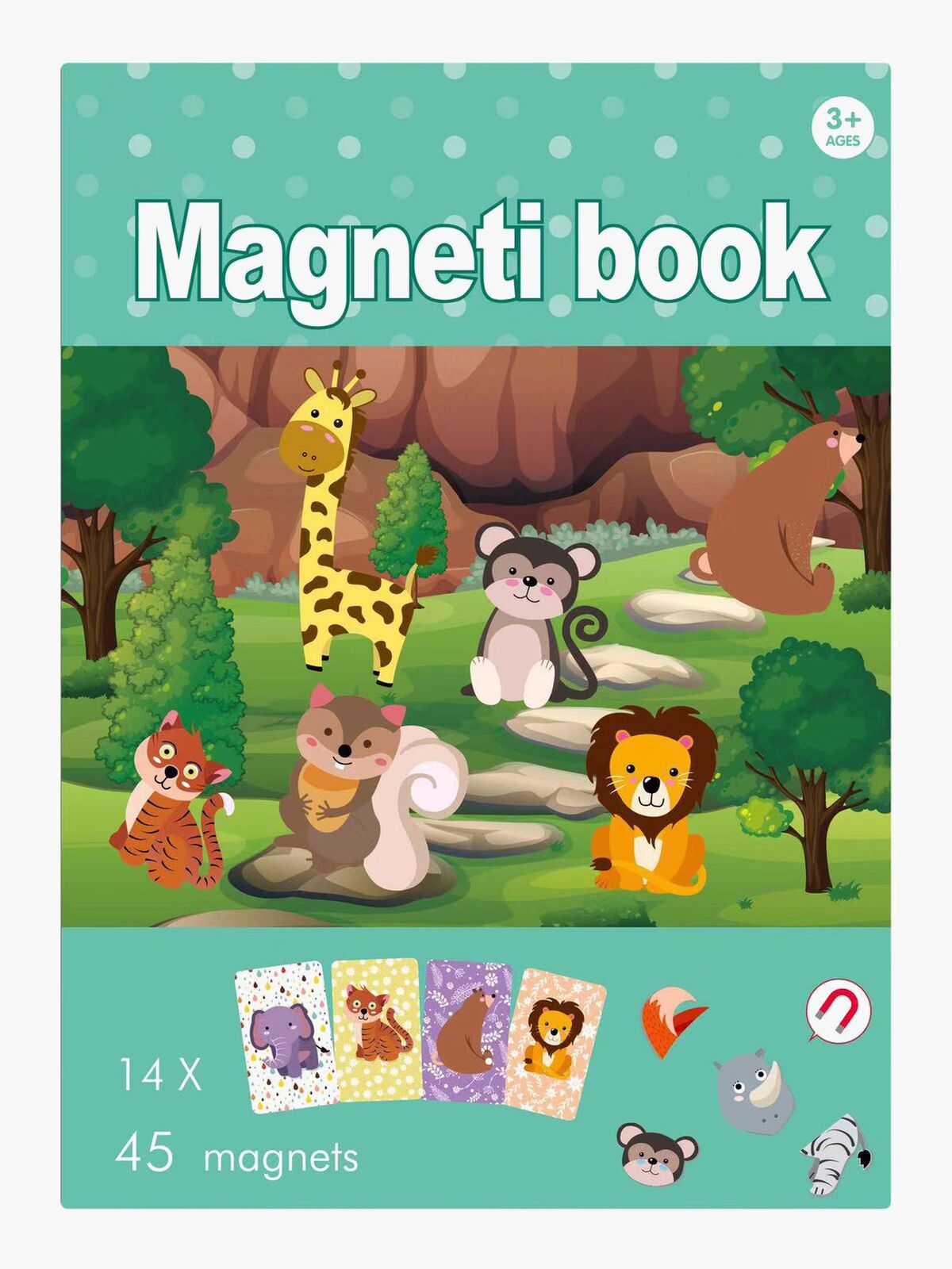 Suntoy Animal World Magnetbog