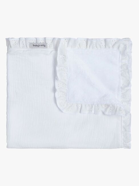 Baby's Only Baby Crib Tæppe Teddy Calm TOG 2.3, White