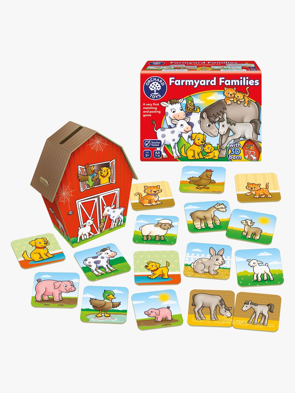Orchard Toys Børnespil Farmyard Families