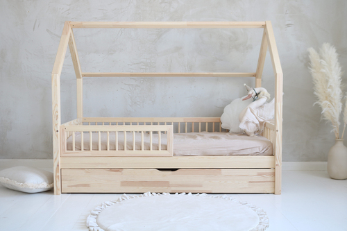 Minitude FINN Juniorseng 70x140, Natur