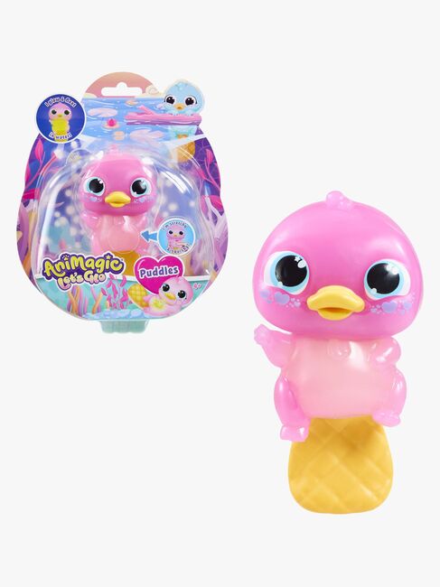 Animagic Let's Glo Platypus Figur, Pink