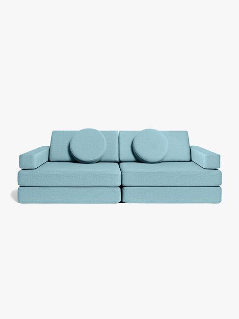 Shappy Play Bygbar Sofa 160x80 cm, Sky Blue