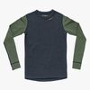 Devold Expedition Merino Skiundertrøje Jr, Night/Forest