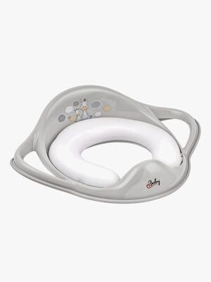 Maltex Zebra Toiletsæde Polstret, Grå