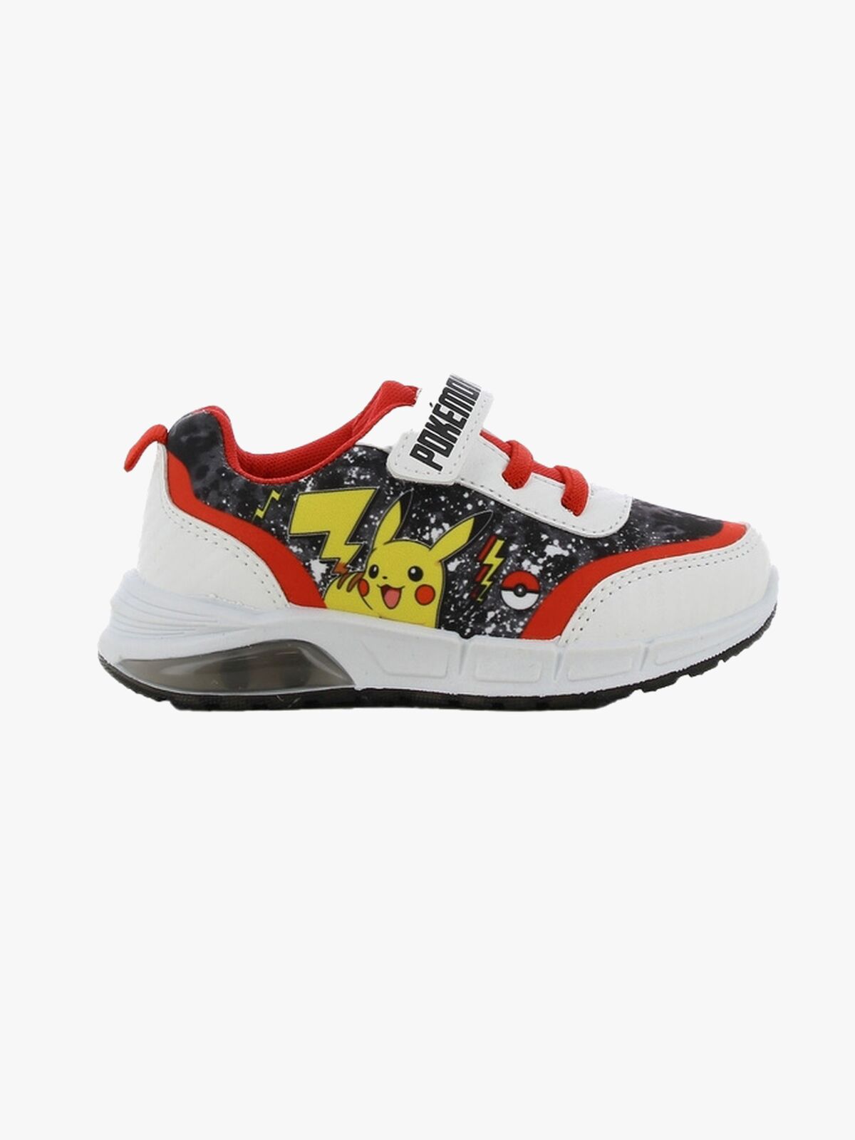 Pokémon Blinkende Sneakers, White/Black