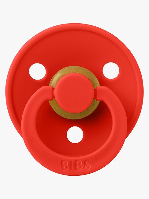 BIBS Colour Sut Latex Str. 2 Anatomisk, Candy Apple