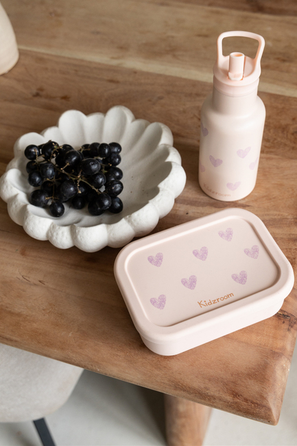 Kidzroom  Rustfrit stål Drikkedunk 350ml, Magic Meadows Pink