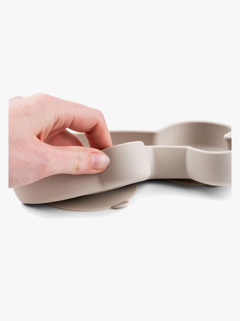 Done By Deer Stick & Stay Silikonetallerken Lalee, Sand