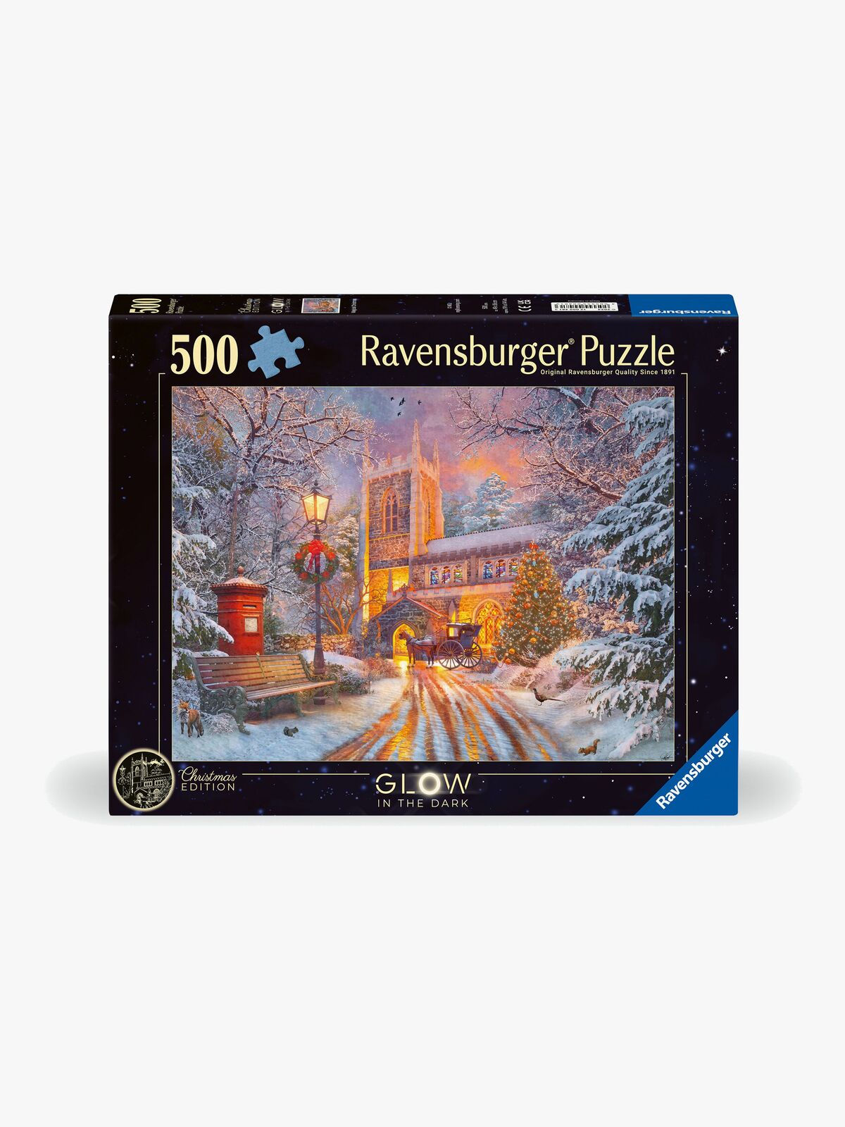 Ravensburger Magical Christmas Starline Puslespil 500 Brikker
