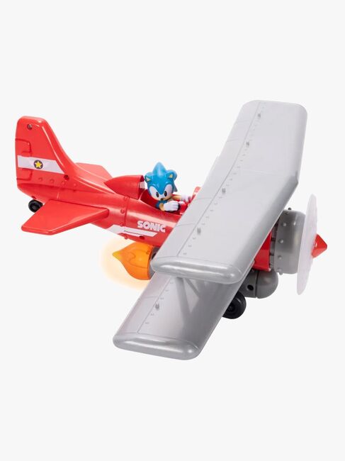 Sonic Tornado Biplan med Sonic-figur