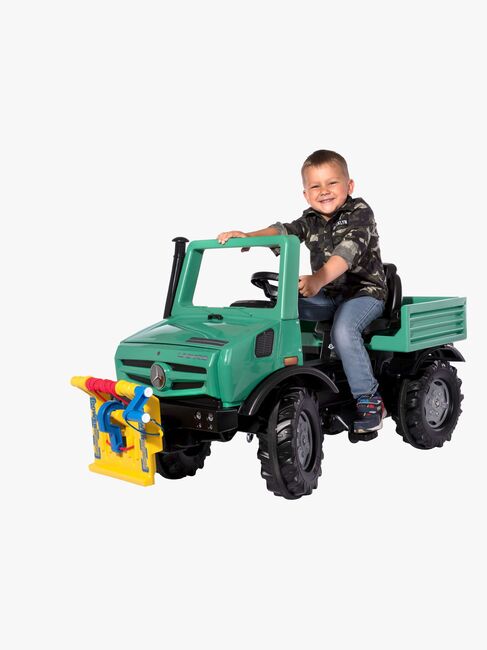 Rolly Toys Unimog Forst Pedalbil, Grøn