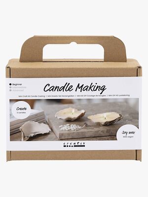 Creativ Company Kreasæt Sojalys i Østersskal DIY