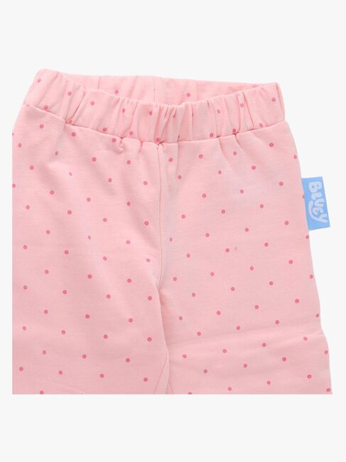 Bluey-sæt med sweater og bukser, pink