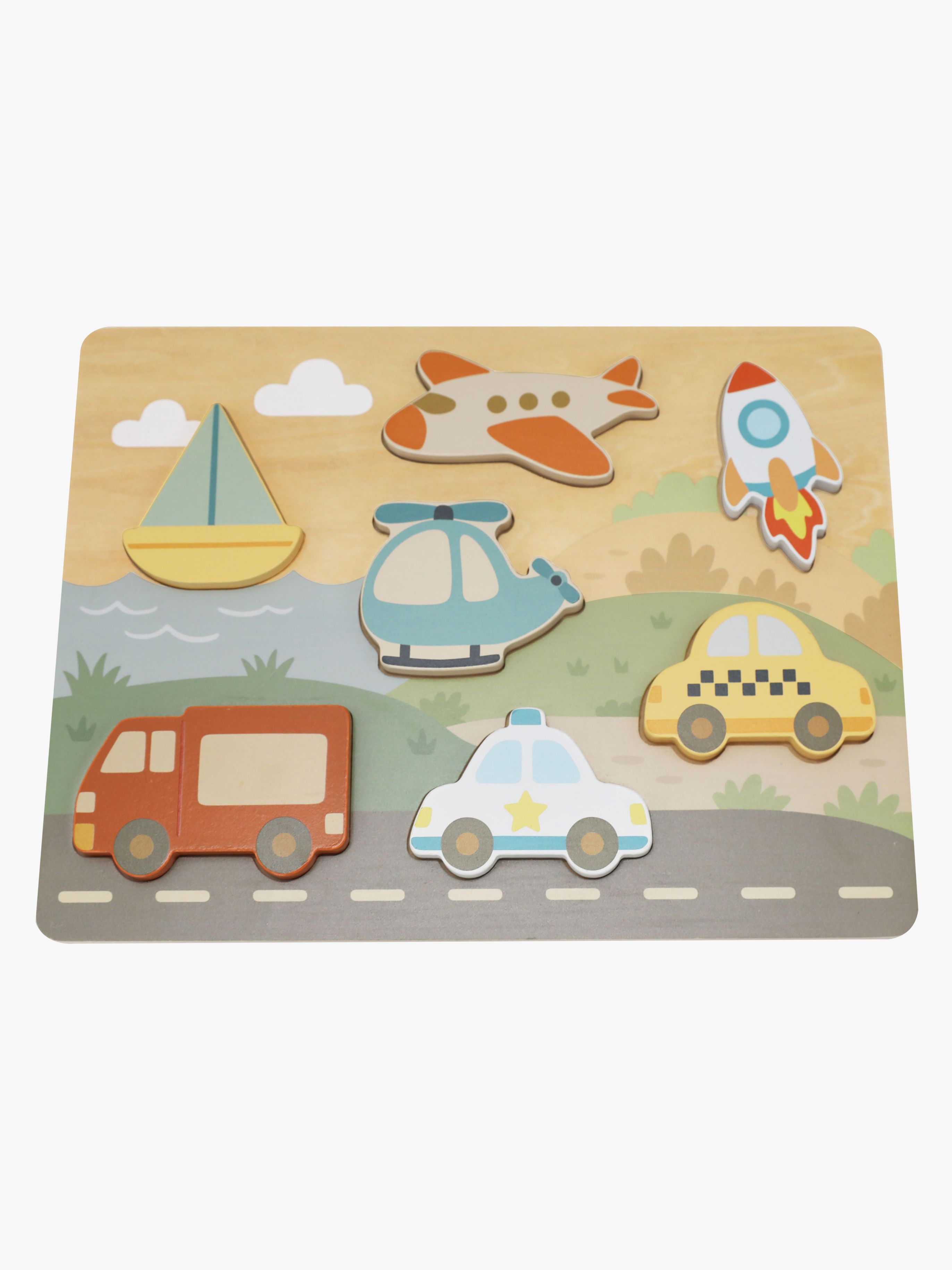 Kinder and Kids Puslespil Transportmiddel