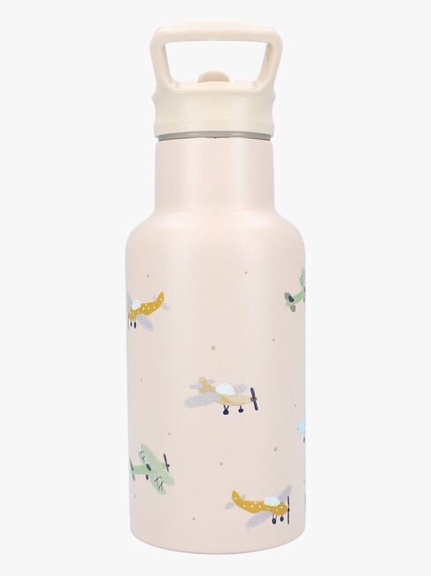 Kidzroom Stainless Steel Drikkedunk 350 ml Small Talk, Beige