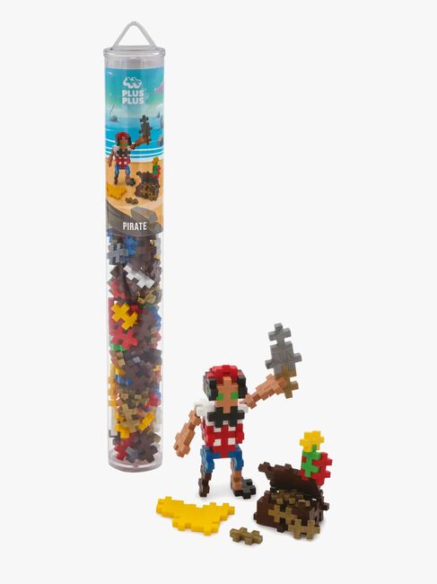 Plus-Plus Byggesæt med Bundplade & Tube Seje Figurer 4x100 Dele