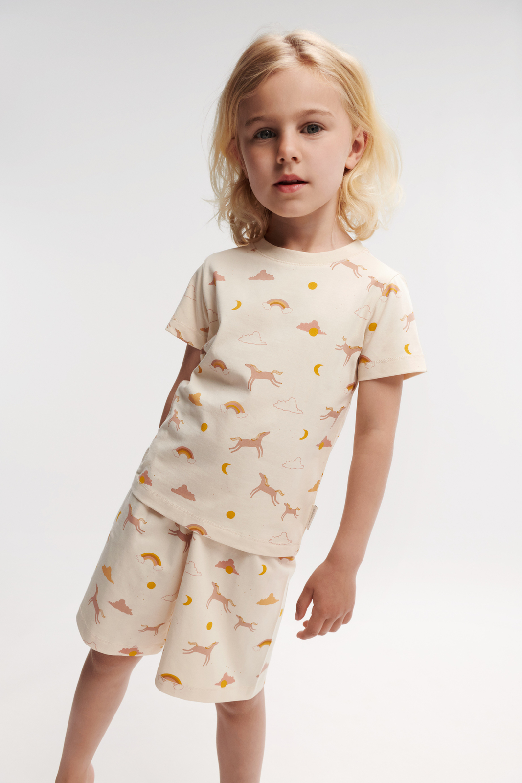 LIEWOOD Ilford Pyjamas 2-delt Sæt, Dream/Ecru