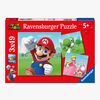 Ravensburger Puslespil Super Mario, 3X49 Brikker