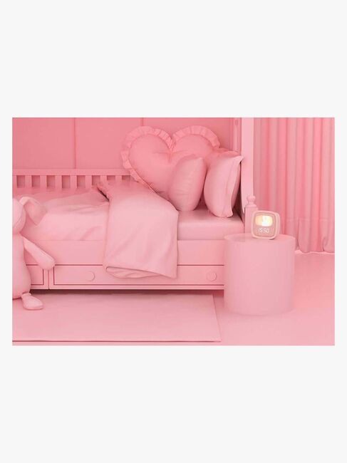 MOB Vækkeur med Lys Billy Clock, Lyserød