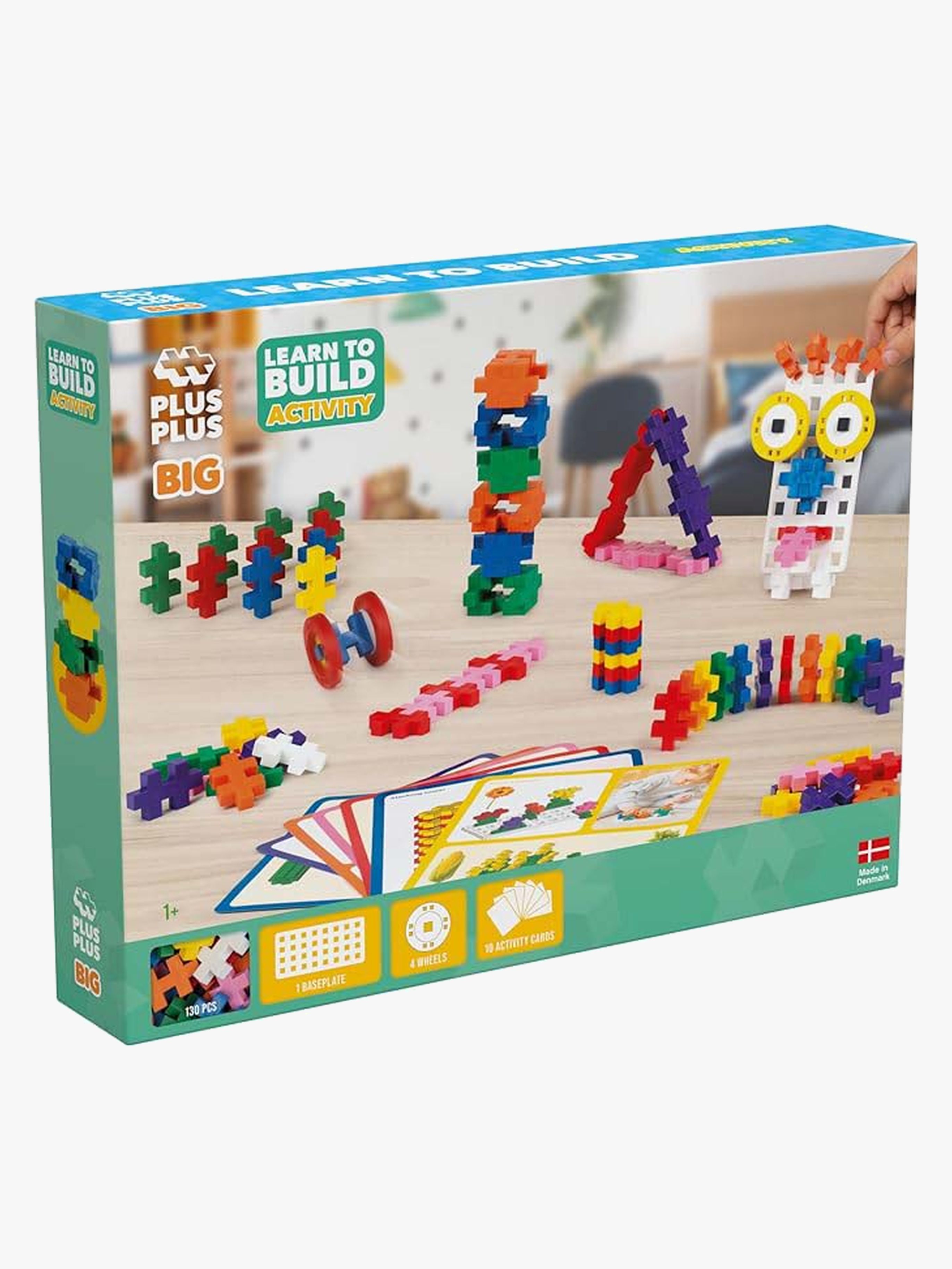 Plus-Plus BIG Learn to Build Aktivitetssæt