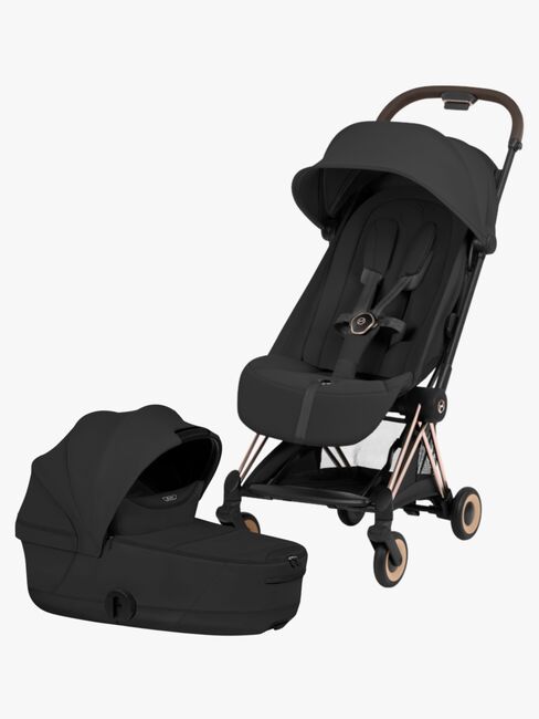 Cybex COYA Style Duovogn, Rosegold/Sepia Black 915614.jpg