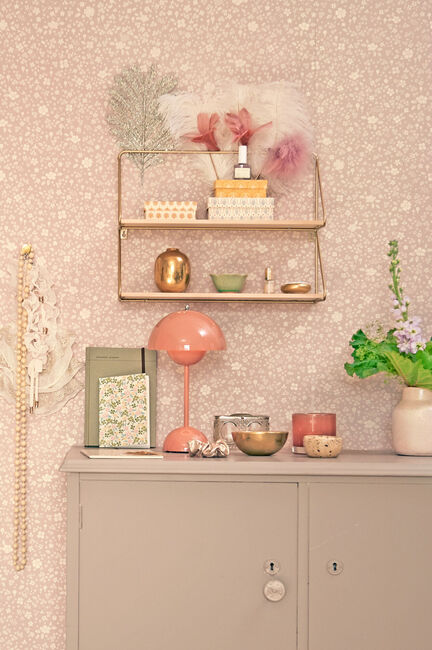 Majvillan Tapet Flora, Dreamy Lilac