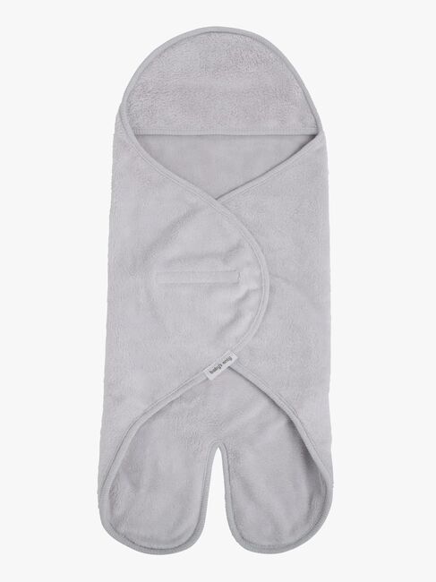 Baby's Only Hooded Baby Tæppe med Fødder Cozy, Dusty Grey