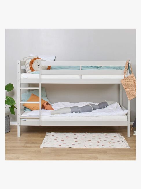 Hoppekids ECO Comfort Køjeseng 90x200, Duegrå