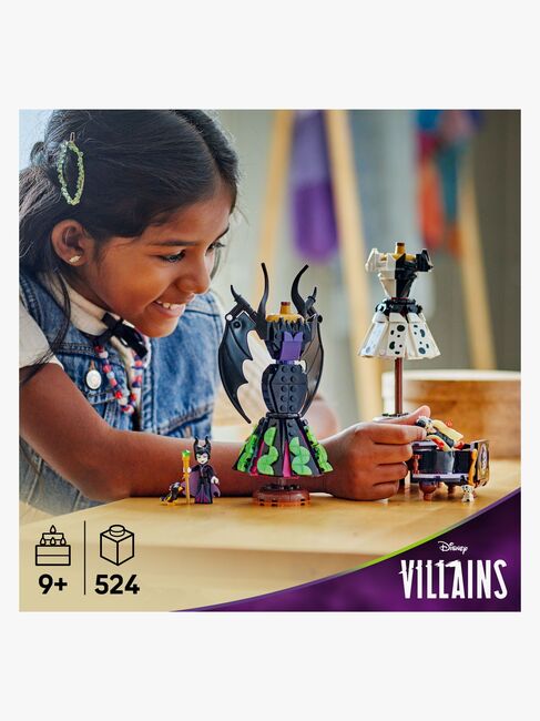 LEGO Disney Classic 43262 Maleficents og Cruella De Vils kjoler