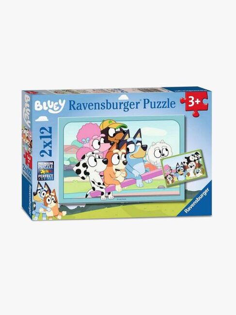 Ravensburger Puslespil Bluey 2x12 Brikker